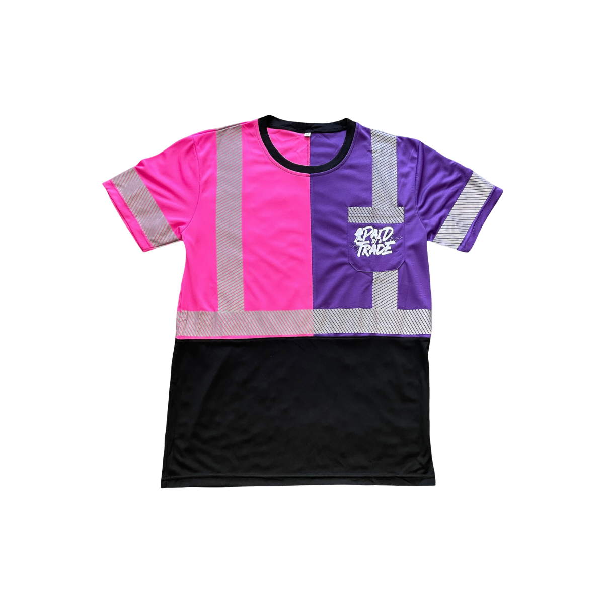 The "Too Safe" Work Shirt Purple/Pink