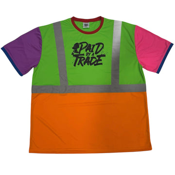 PAID BY A TRADE™ Hi-Viz Safety Shirt – Multi-Color Edition