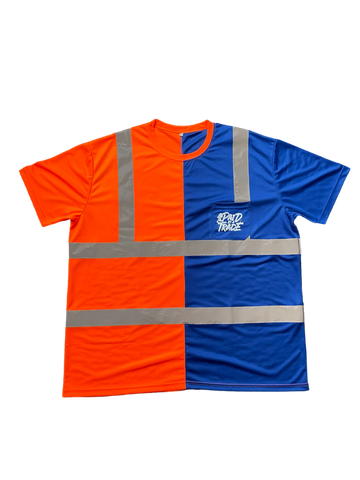 The "Too Safe" Work Blue/Orange